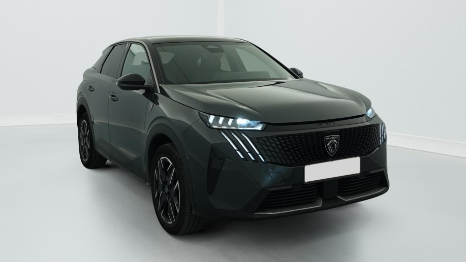 Peugeot 3008 Hybrid 145 e-DCS6 GT Gris Titane / Toit Noir