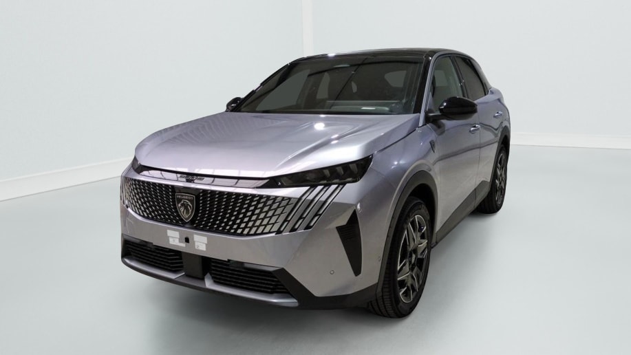 Peugeot 3008 Hybrid 145 e-DCS6 GT Gris Artense / Toit Noir