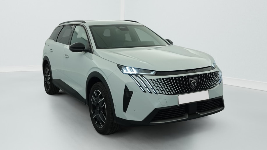 Peugeot 5008 HYBRID 145 CH E-DCS6 ALLURE Blanc Okenite