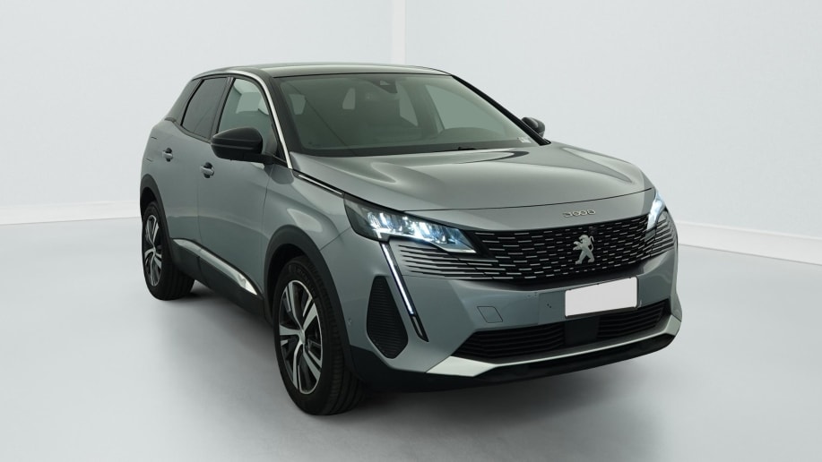 Peugeot 3008 PureTech 130ch S&S EAT8 Allure Pack Gris Artense - Toit Noir
