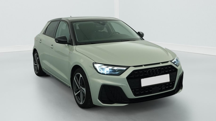Audi A1 Sportback 30 TFSI 116 ch BVM6 Design Argent Rosé / Toit Noir