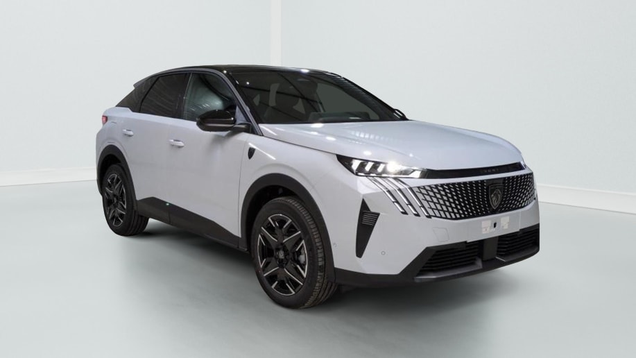 Peugeot 3008 Hybrid 145 e-DCS6 GT Blanc Okenite / Toit Noir