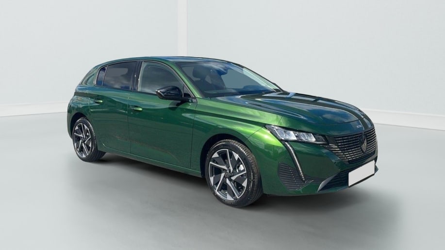 Peugeot 308 Hybrid 136 e-DCS6 Allure Vert Olivine Metal