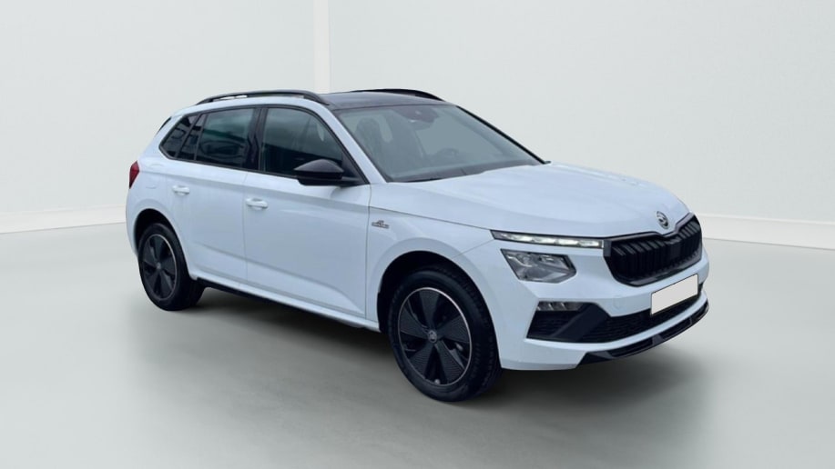 Skoda Kamiq 1.0 tsi evo 2 116 monte carlo dsg7 Blanc Nacre