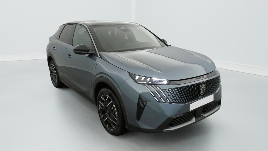 Peugeot 3008 Hybrid 145 e-DCS6 GT Bleu Ingaro / Toit Noir
