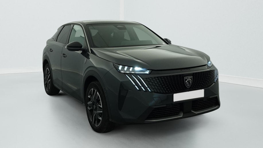 Peugeot 3008 Hybrid 145 e-DCS6 GT Gris Titane / Toit Noir