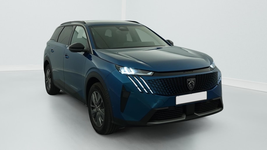 Peugeot 5008 HYBRID 145 CH E-DCS6 ALLURE Bleu Obsession