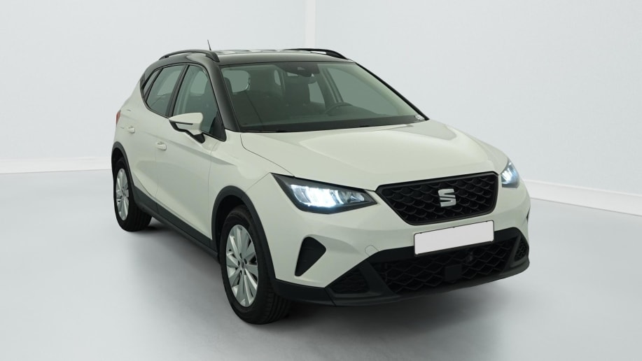 Seat Arona 1.0 TSI 95 ch Start/Stop BVM5 Style Business Blanc Candy Toit Noir 