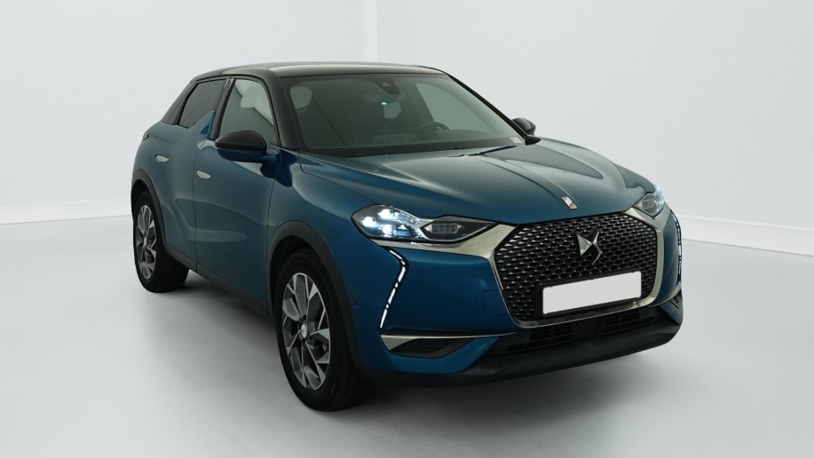 DS DS 3 CROSSBACK ELECTRIQUE E-TENSE GRAND CHIC Bleu Millenium - Toit Noir Onyx