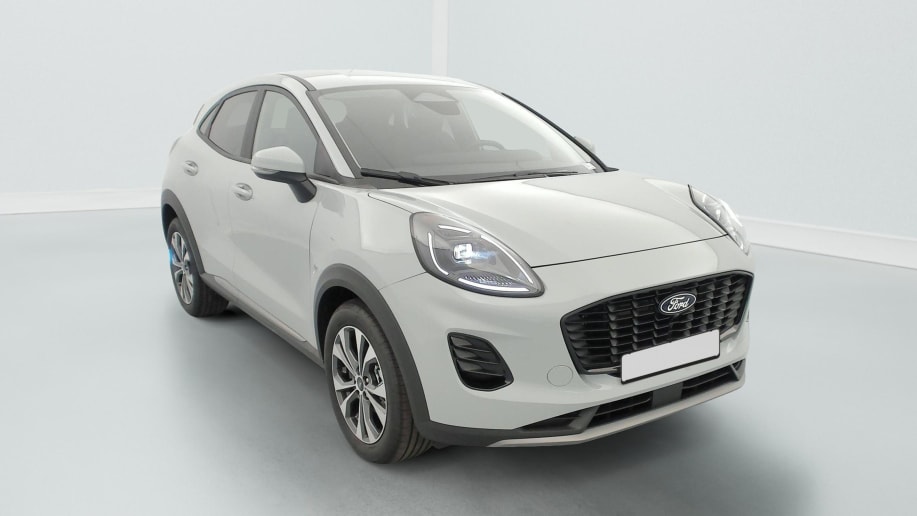 Ford PUMA 1.0 EcoBoost 125 ch mHEV S&S BVM6 Titanium Gris Cactus