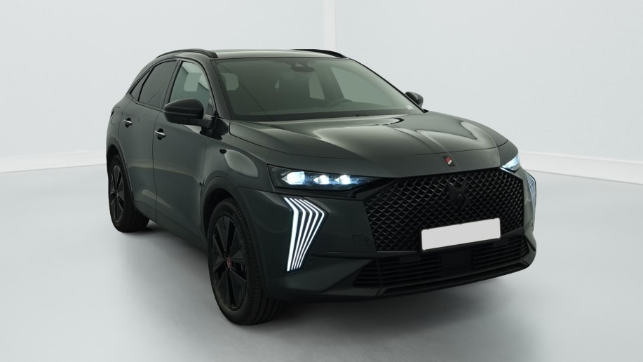 DS DS7 Hybride Rechargeable E-Tense 300 EAT8 4x4 Performance Line + Gris Titane