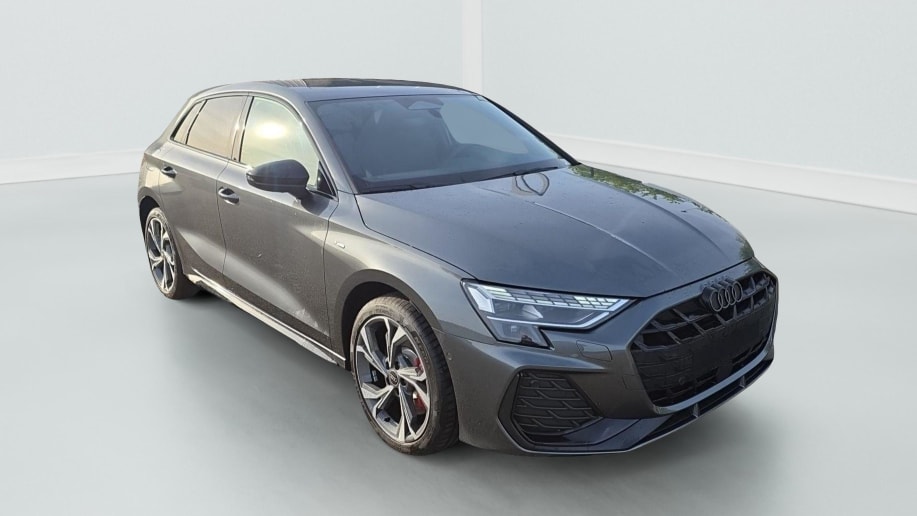 Audi A3 SPORTBACK 45 TFSI e Hybride rechargeable 272 S tronic 6 S line Gris Daytona