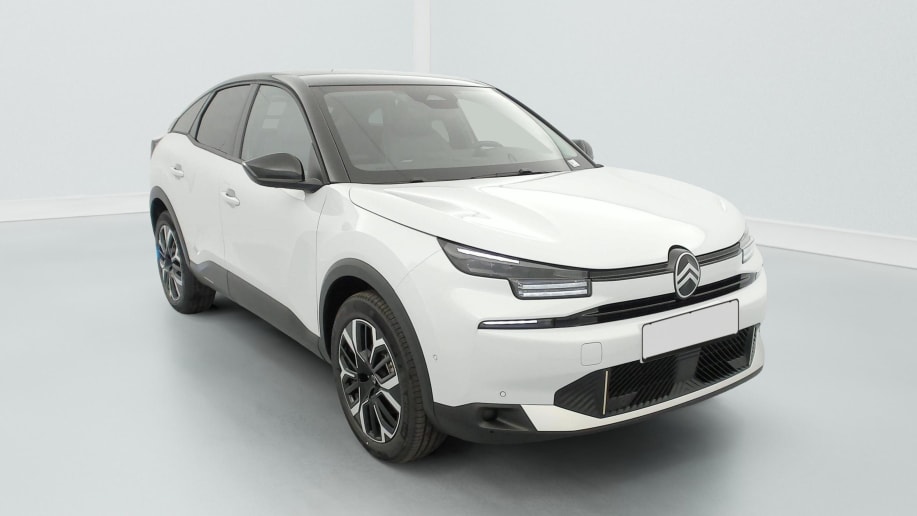 Citroën C4 Hybride 145 e-DCS6 Max Blanc Okénite / Toit Noir