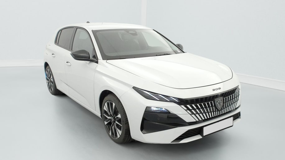 Peugeot 308 NOUVELLE BLUEHDI 130CH S&S EAT8 ALLURE Blanc Okenite