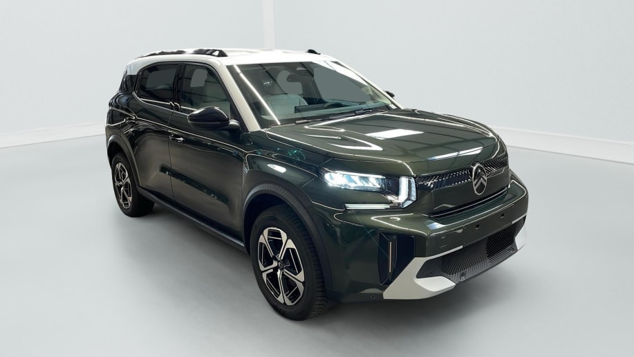 Citroën E-C3 AIRCROSS 113 AUTONOMIE CONFORT MAX Vert Montana / Toit Blanc