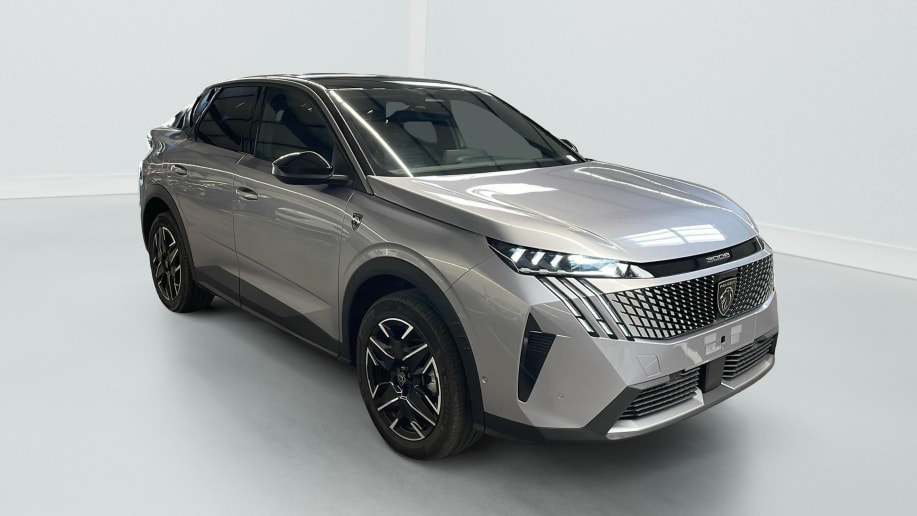 Peugeot 3008 Hybrid 145 e-DCS6 GT Gris Artense / Toit Noir