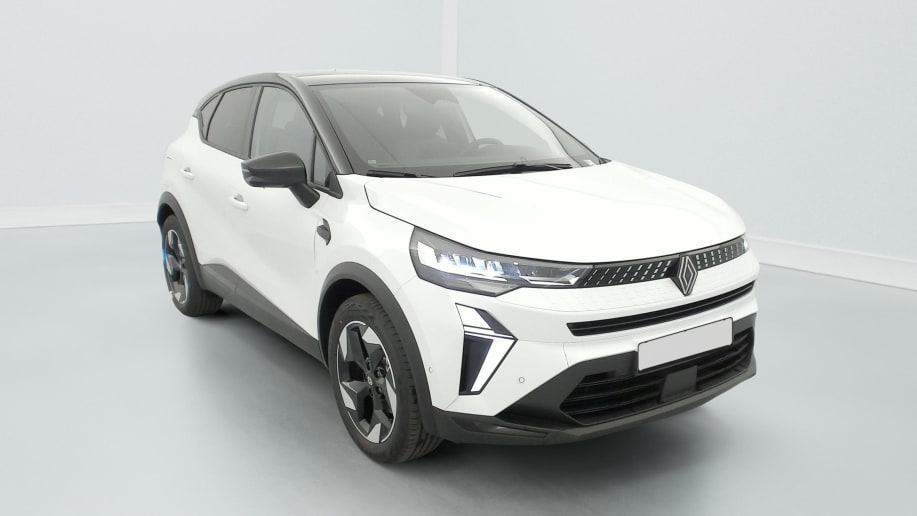 Renault CAPTUR E-Tech full hybrid 160 ch Techno Blanc Nacré / Toit Noir Étoilé