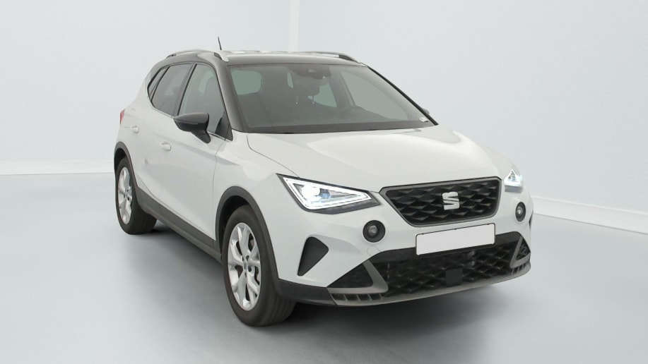 Seat Arona 1.0 TSI 95 CH START/STOP BVM5 FR Blanc Nevada / Toit Noir Minuit