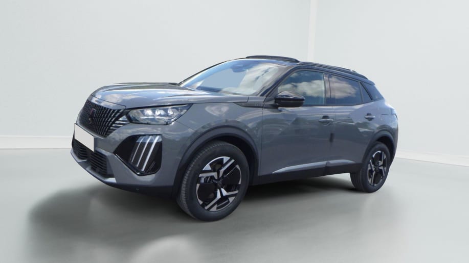 Peugeot 2008 Hybrid 145 e-DCS6 GT Gris Selenium