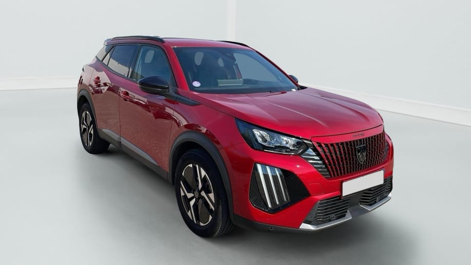Peugeot 2008 NOUVEAU PURETECH 100 S&S BVM6 ALLURE Rouge Elixir