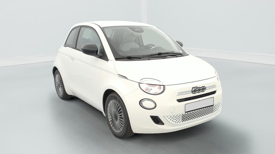 Fiat 500 1.0 65 ch Hybride Icône Ice White