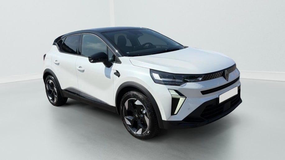 Renault CAPTUR II 1.8 e-tech full hybrid 160 techno Blanc Nacre Toit Noi