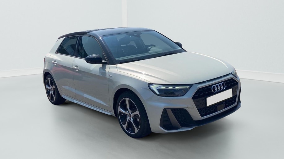 Audi A1 Sportback 30 tfsi 116 s line s tronic 7 Gris Argent T/Noir