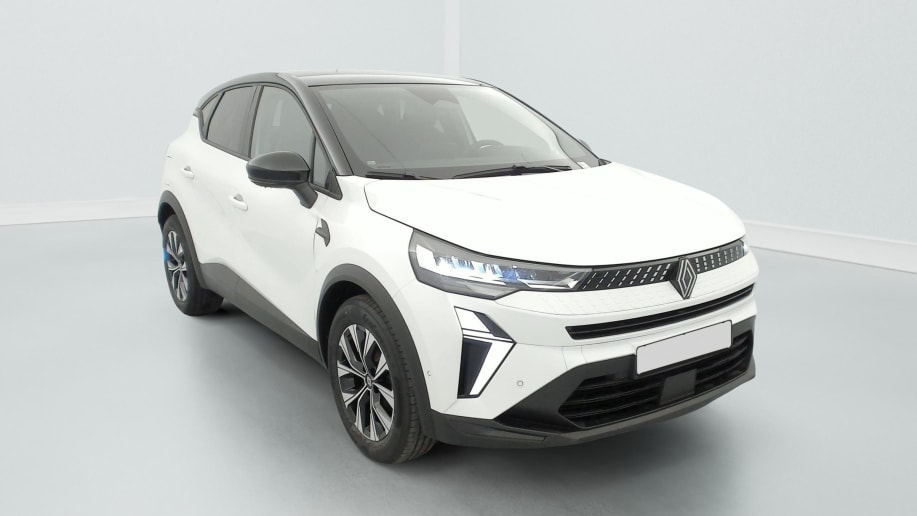 Renault CAPTUR E-Tech full hybrid 160 ch Evolution Blanc Nacré / Toit Noir Étoilé