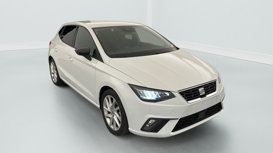 Seat IBIZA 1.0 TSI 115 CH S/S DSG7 FR Blanc Nevada