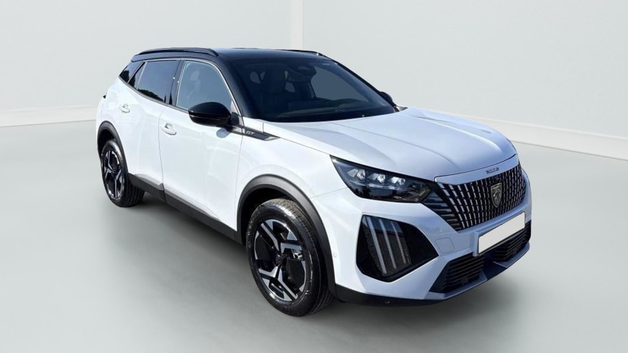 Peugeot 2008 1.2 HYBRID 145 DCS6  GT Blanc Okenite