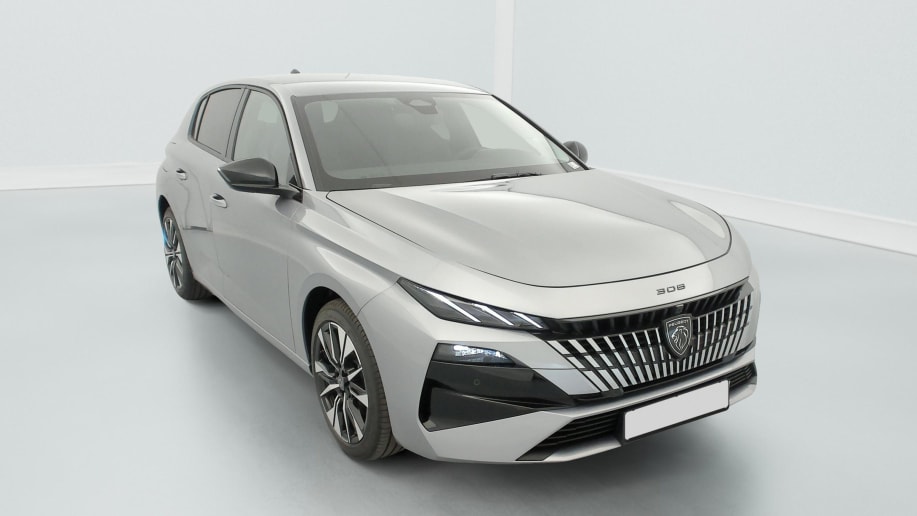 Peugeot 308 NOUVELLE HYBRID 145 E-DCS6 ALLURE Gris Artense 