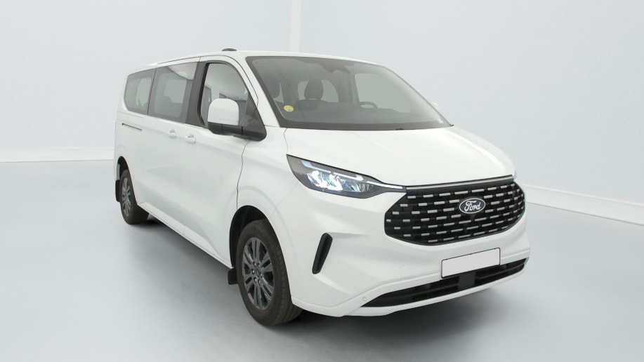 Ford Tourneo Custom 320 L2H1 2.0 EcoBlue 150 ch Titanium Blanc Glacier