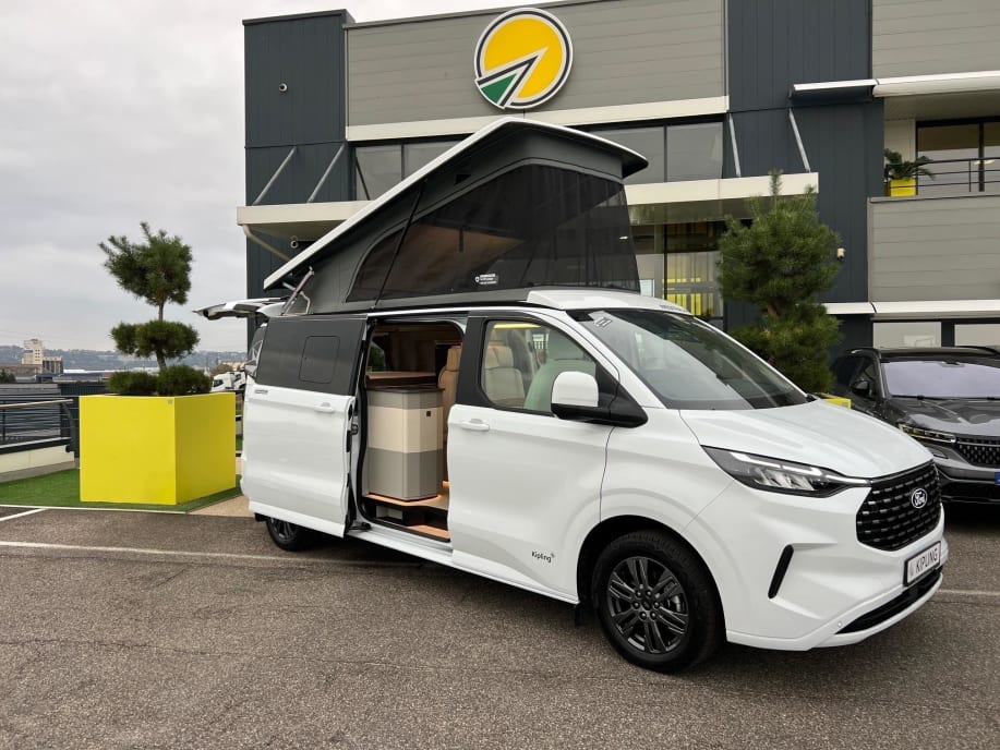 Westfalia KIPLING NOUVEAU FORD TRANSIT CUSTOM 170 CV 4X4  BVA8 Gris Lunaire 