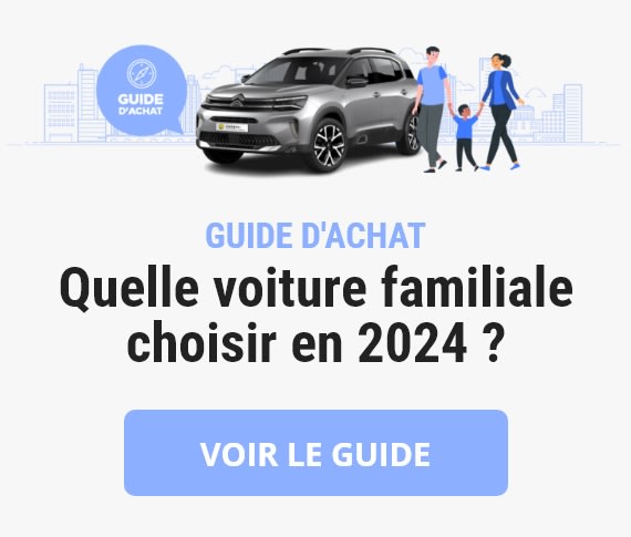 Lien ouvrant dans une nouvelle page le guide d'achat "comment bien choisir sa voiture familiale" 