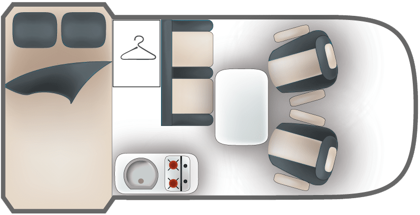 Implantation du van aménagé Stylevan Equinox