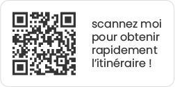 Qr code itinéraire Starterre Lyon