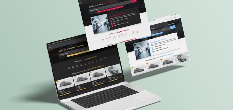 Site Internet automobile