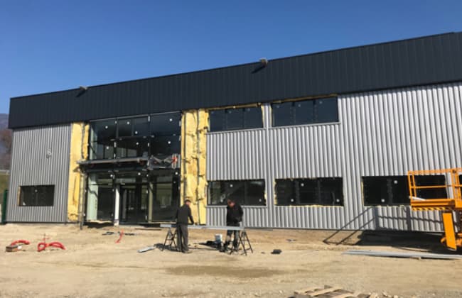 Construction de nouveaux locaux à Chambéry