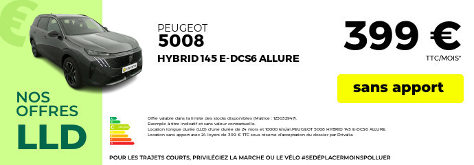 Offre lld peugeot 5008 2025