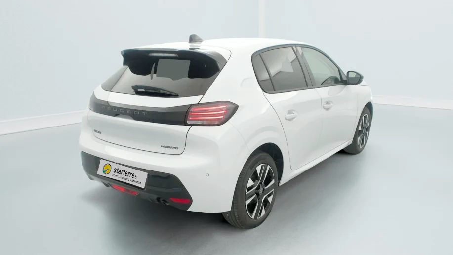 Peugeot 208 vue arrière