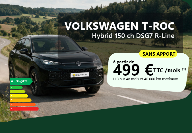 offre septembre 2026 volkswagen t roc