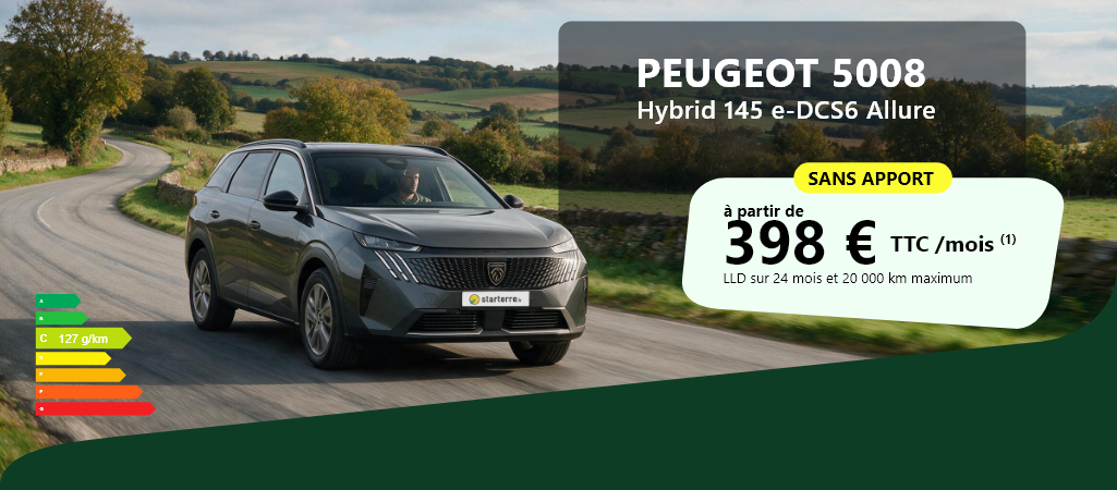 offre septembre 2026 peugeot 5008