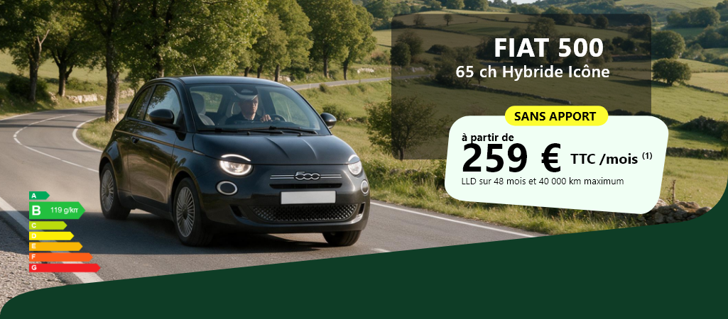 offre septembre 2026 fiat 500